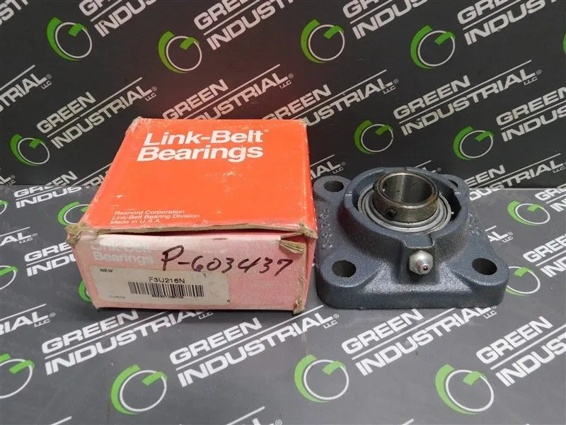 Link-Belt F3-U216N Flange Mounted Ball Bearing New