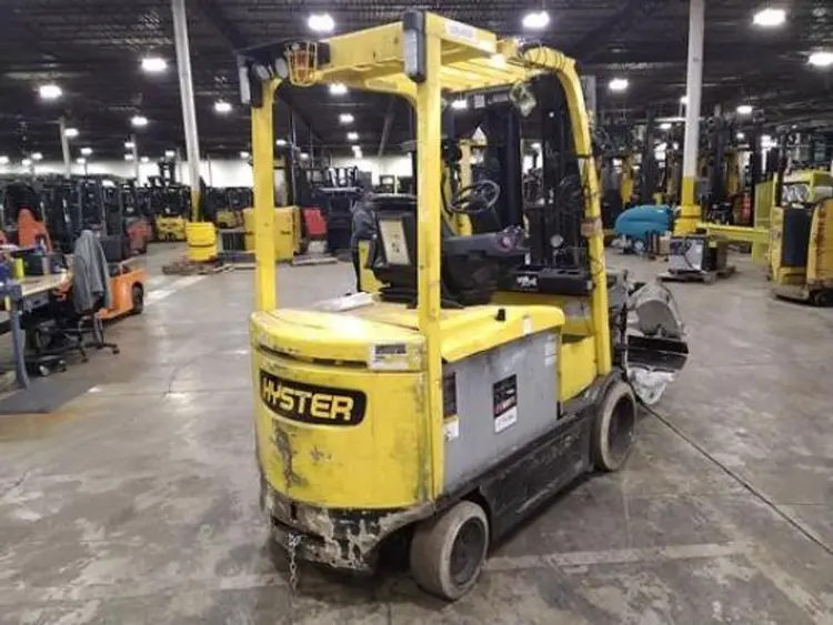 Used 2020 HYSTER E70XN-40 4-Wheel Sit down Electric Counterbalance Forklifts Pennsylvania US | Global Equipment International, LLC #759440