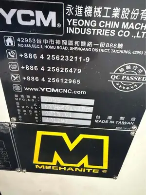 YCM NXV560A-APC Vertical Machining Centers | Norcal Machinery (8)