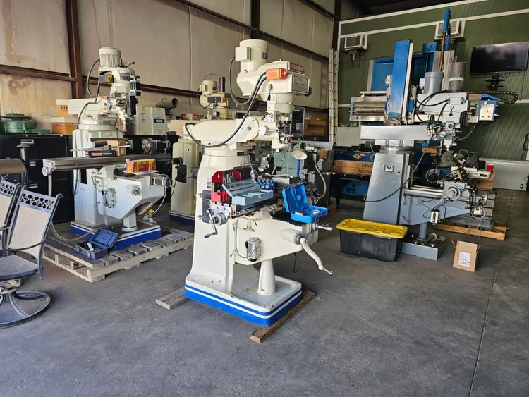 Used 2002 BIRMINGHAM BPV-1649 Vertical Mills Texas US | N & R Machine Sales #1494782