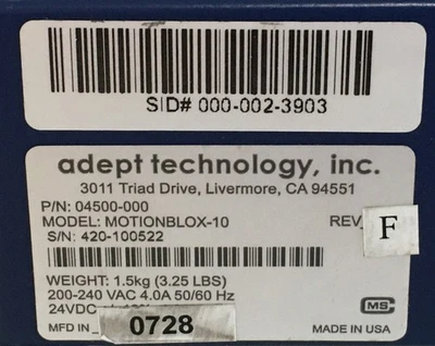 USED Adept 04500-000