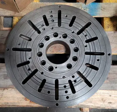 FACE PLATE FOR LATHE, 19-5/8" DIAMETER, A2-8 MOUNT