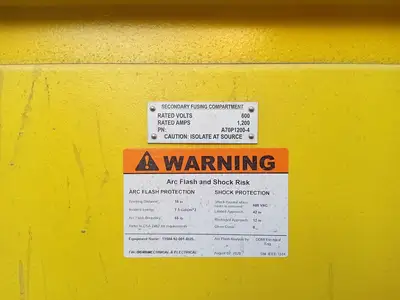 Underground Substation w/ 1000 kVA Transformer, 4160V HV, 600Y/347V LV