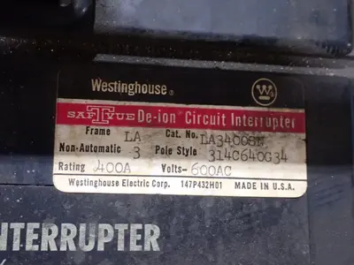 USED WESTINGHOUSE LA3400SN