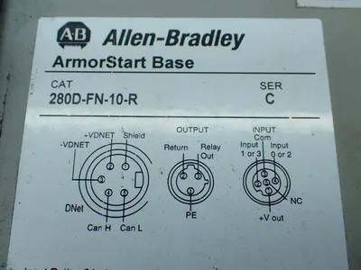 Used ALLENBRADLEY 280DFN10R Starters Ohio US | HGR 24 #838802