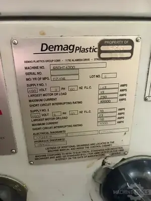 Used 2006 VAN DORN 650 HT 4300 Injection Molding Machines Arizona US | KD Machinery #1275582