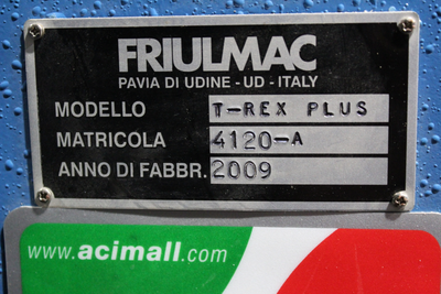 Friulmac Randomat Multirex End Matcher, with Stackable Spindles for Fast Change-Over