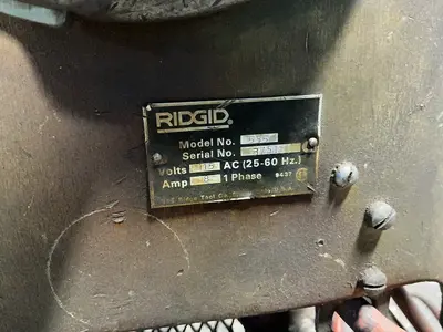 Used RIDGID 535 Pipe Threaders Ohio US | HGR 24 #1343797
