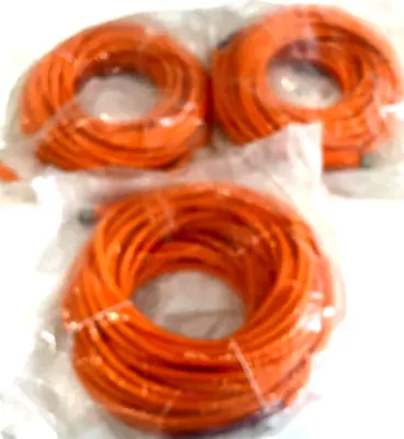 NEW IFM ELECTRONIC GMBH E12400 CORDSET D-45128 LOT OF 3
