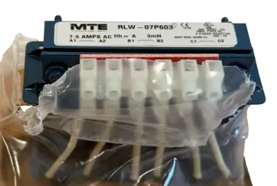NEW MTE RLW-07P603 REACTOR RLW07P603