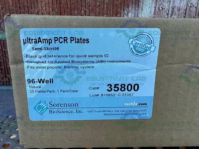 NEW BIOSCIENCE SORENSON 35800 SEMI STRIKE 96 ΜLTRA AMP PCR PLATES 96- WELL