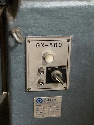 USED 1981 Yuasa GX-800 RADIUS GRINDER, MADE IN JAPAN, HIGH QUALITY