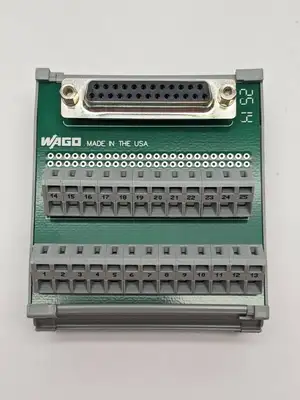 50036753,MOD-F-25 D SUB | Wago 50036753 Interface Connector Module MOD-F-25 D SUB - Used