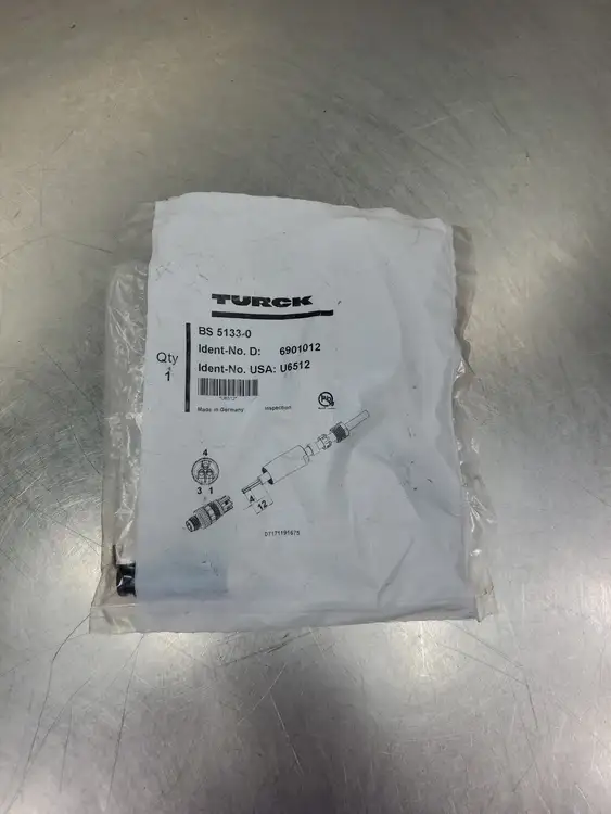 Used Turck BS 5133-0 /6901012 Electrical Fittings South Carolina US | Palmetto Automation #1159156