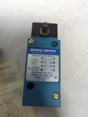 New | in-Stock MICRO SWITCH LSP2F Miscellaneous Equipment (Electrical & Power) | Surplus Asset Holdings #1197901