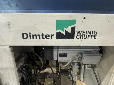 4" HIGH X 12" WIDE DIMTER OPTICUT MODEL #S50 CROSS-CUT AUTOMATIC WOOD SAW, NEW 2003: STOCK #22921