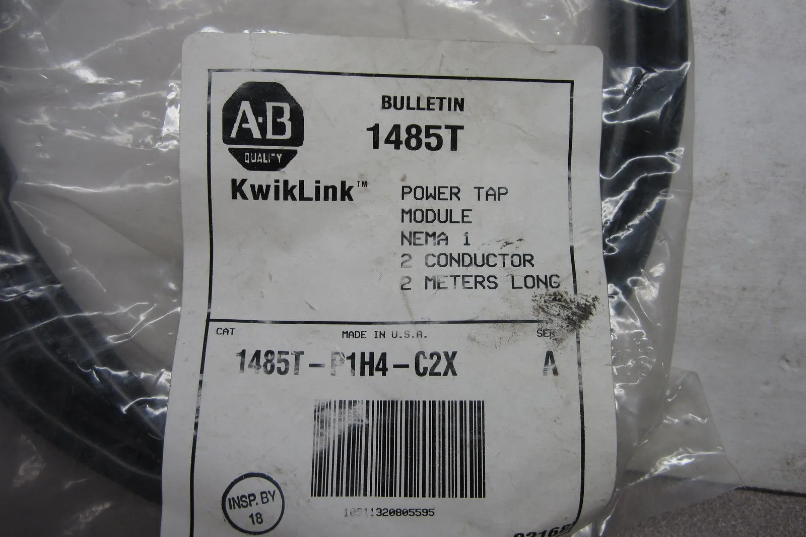 NEW ALLEN BRADLEY 1485T-P1H4-C2X POWER TAP MODULE