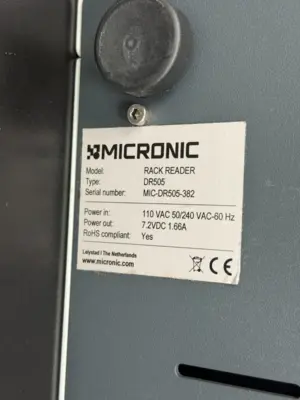 Used Micronic MP35221 Barcode Scanners Missouri US | BioLabTek #1311548