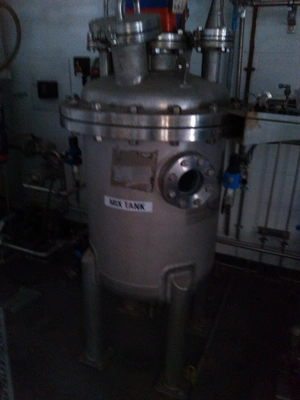 250L S/S Vertical Reactor 0.25 kw