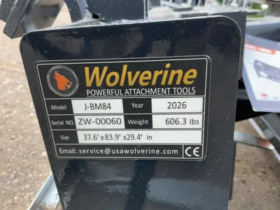 Used WOLVERINE J-BM84 JOHN DEERE SNOW PUSHER Snow Removal & Equipment Michigan US | Miedema Asset Management Group #1468769