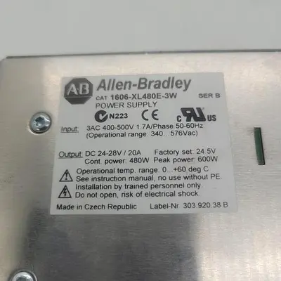 Used ALLEN-BRADLEY ALLEN-BRADLEY 1606-XL-POWER SUPPLY 1606-XL408E-3W Power Supplies | ND Industrial Surplus #1212118