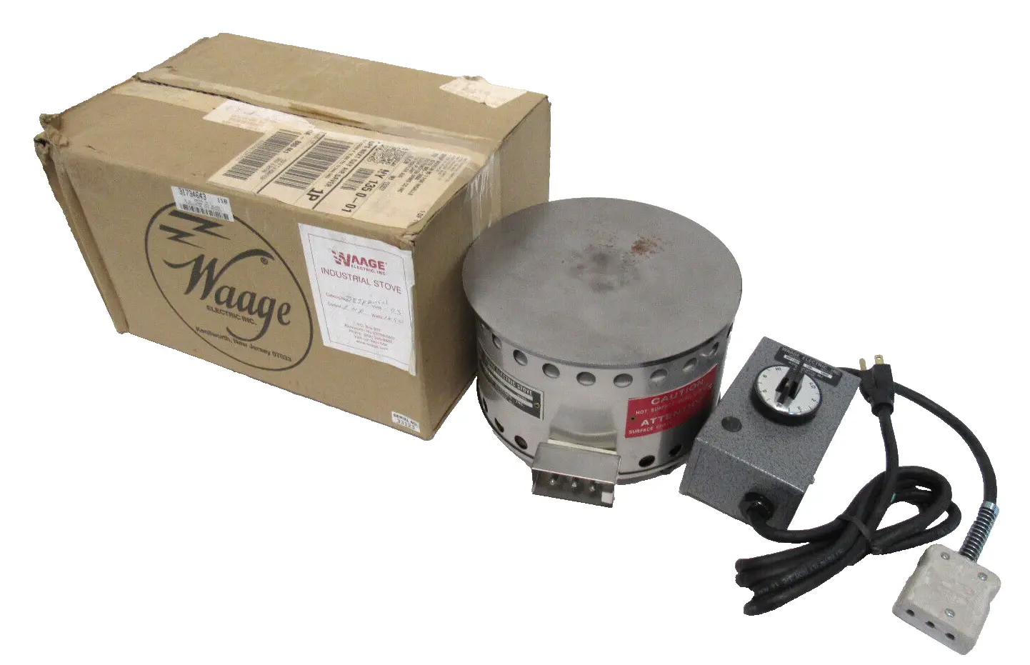 NEW WAAGE ELECTRIC STOVE D8FTR-15-1 HOT PLATE 8" 120V 1250W D8FTR151