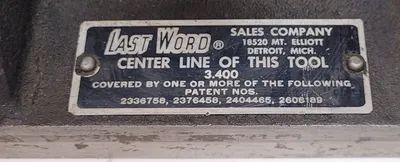 Last Word Radius Angle Dresser Tooling & Accessories, Grinding Wheels | Machinery Central (2)