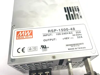 Used Meanwell Enclosed AC-DC Power Supply, Chassis Mount AC/DC Power Supplies Michigan US | Maverick Industrial Sales #1393376
