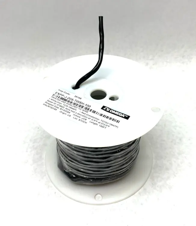 New | in-Stock OMEGA TWISTED SHIELD. THERMOCOUPLE WIRE 2-COND. 100' SPOOL Thermocouples | Maverick Industrial Sales #1101709
