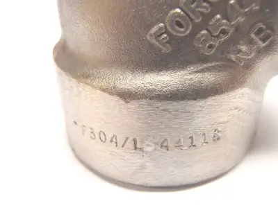 New | in-Stock Bonney Forge A182/SA182-F304/L 44118 B16 Stainless 1" Elbow Valves/Fittings Michigan US | Maverick Industrial Sales #1397081