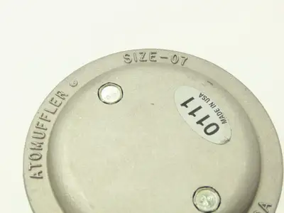 Allied Witan M07 Alwitco AtoMuffler 3/4" NPT 125PSI Max Pressure Lot of 4