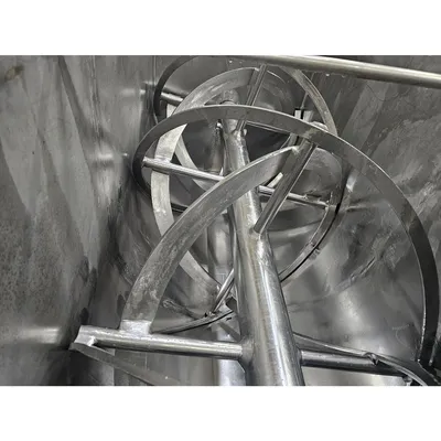 Used 15HP J H Day Stainless Steel Double Ribbon Blender - 62 Cu/Ft