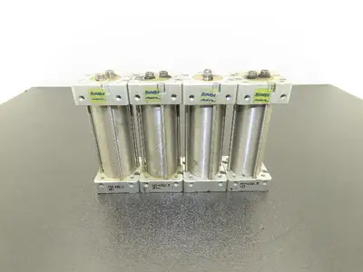 Bimba FST-092.5 Pneumatic Cylinder 1-1/16" Bore 2.5" Stroke Flat-2 Lot of 4