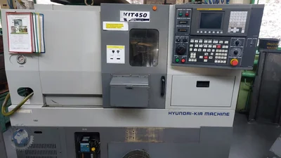 Used 2008 HYUNDAI KIA KIT 450 CNC Lathes | F.M.T. Group s.r.o. #1252862