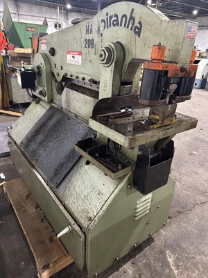 PIRANHA P50 50TON HYDRAULIC IRONWORKER