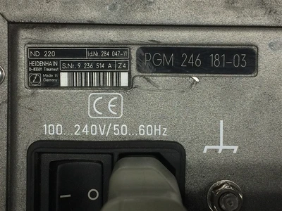 USED HEIDENHAIN HEIDENHAIN ND 710 DIGITAL READOUT