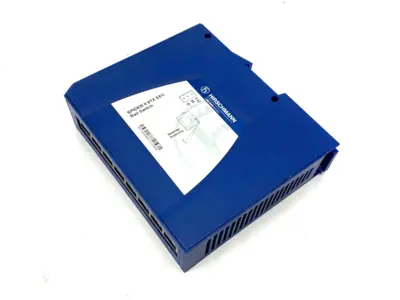 USED HIRSCHMANN DIN-RAIL ETHERNET SWITCH 8-PORT