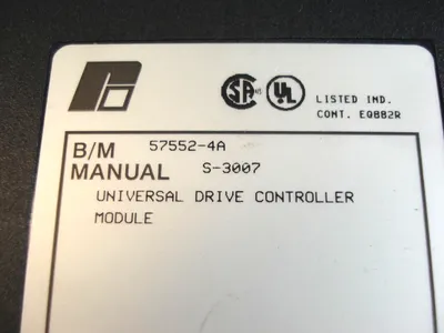 USED RELIANCE ELECTRIC 57552-4A UNIVERSAL DRIVE CONTROLLER 575524A