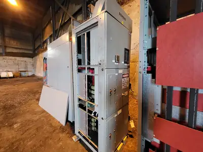 4160 Volts, Series 81000 One-Column Motor Control Center (MCC) Section