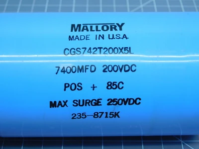 Used MALLORY _UNKNOWN_ Capacitors | OCO Industrial #1615977