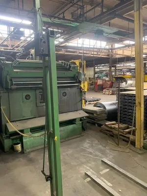 20,000 Lb X 72" X .125" Minster Cut To Length Line