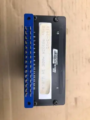 Cincinnati Electrosystems 4161-3-15 7-Segment Display Panel 24VDC -NIB
