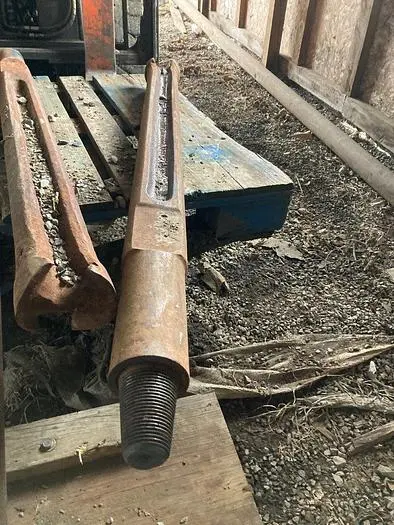 Used AFTERMARKET 5” X 52-1/2" CHISEL CABLE TOOL BUTTON BIT Tool Bits Pennsylvania US | East West Machinery & Drilling #1417233