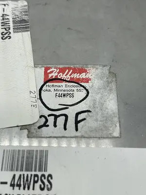 Used HOFFMAN HOFFMAN F44WPSS Misc Electrical & Power Parts | ND Industrial Surplus #1215691
