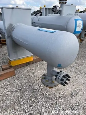 Used Wuxi Chemical Equipment 333 Sq Ft Shell & Tube Heat Exchanger, Duplex 2205, 2023