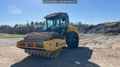 Used 2024 SAKAI SV544T Single Drum Rollers North Carolina US | National Equipment Dealers #1422731