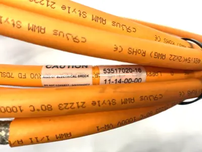 Used LAPP Group Motor Brake Power Cable, Single Ended, 20' Length Cable & Wire Michigan US | Maverick Industrial Sales #1391831