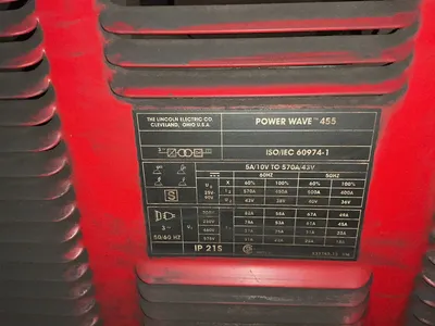 Used LINCOLN ELECTRIC POWERWAVE455 Arc Welders Ohio US | HGR 24 #1405097