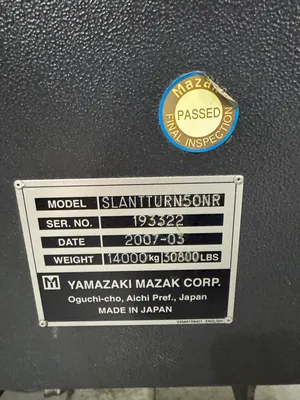 2007 MAZAK SLANT TURN 50N CNC Lathes | Machine Tool Emporium (14)