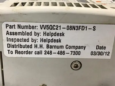 USED SMC VV5QC21-08N3FD1-S